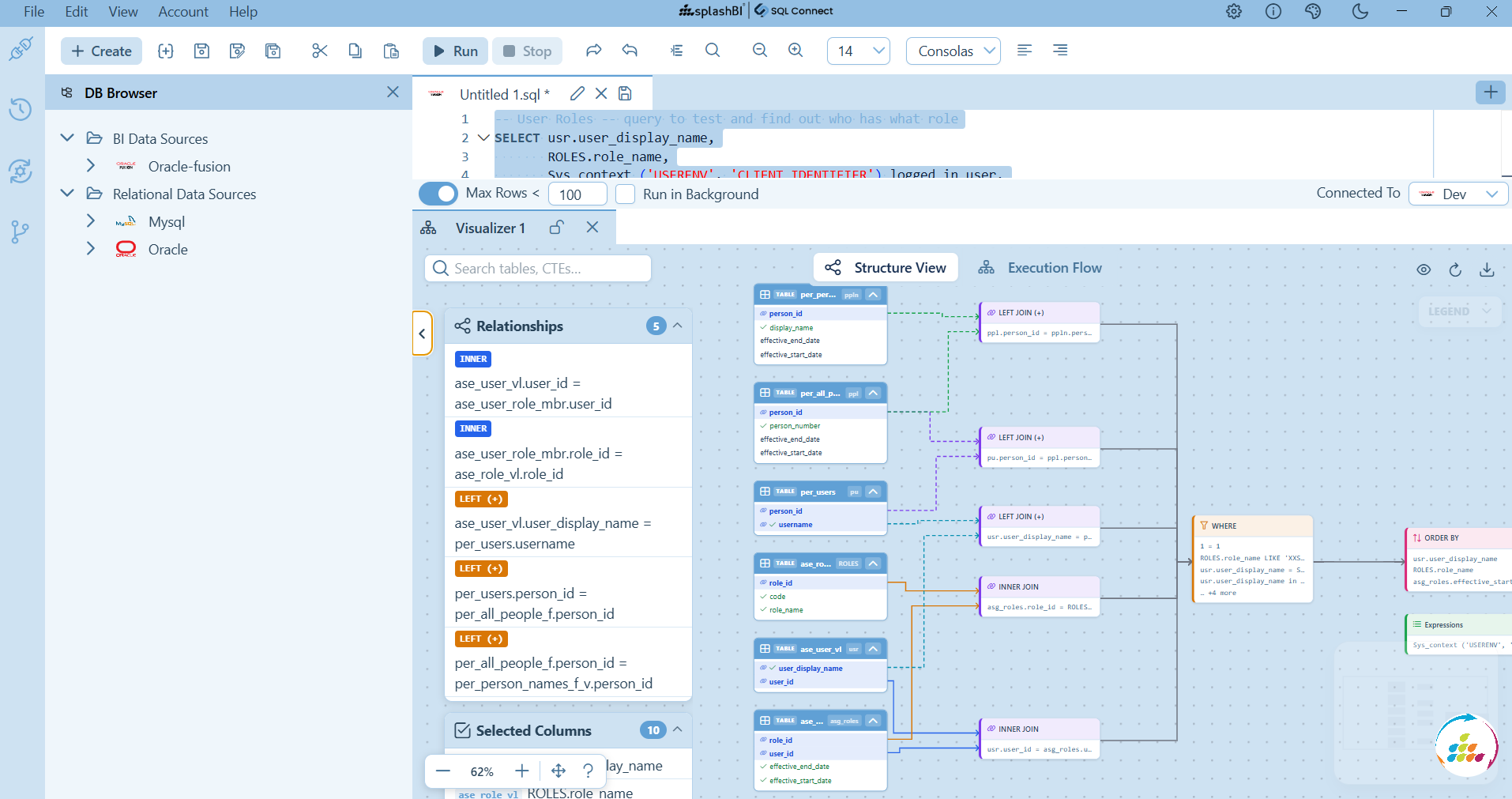 Query Visualizer screenshot